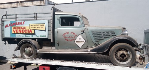 1935 Ford pickup 4cly. 13HP 2000cc 4cyl. VENDUTO
