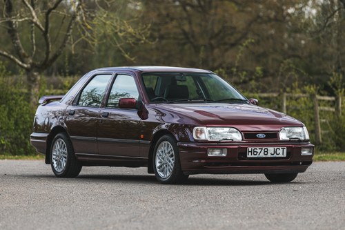 1991 Ford Sierra RS Cosworth 4x4 - 13,865 miles & One Owner For Sale by Auction