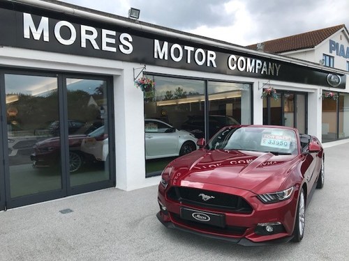 2017 Ford Mustang GT V8 Convertible, Manual, Just 5,519 mile SOLD