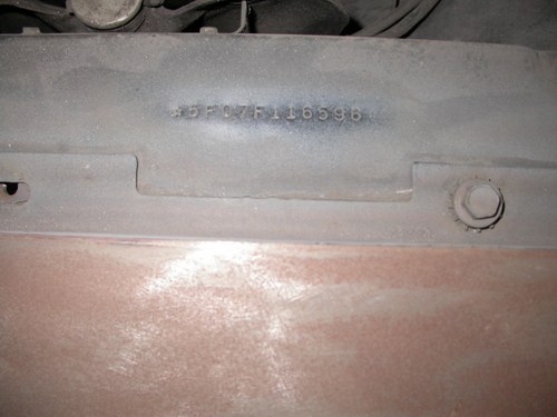 1964 F CODE EARLY BUILD 64 1/2 MUSTANG V8 PROJECT CAR For Sale