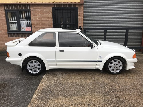 1985 FORD ESCORT RS TURBO SERIES 1 CUSTOM - EXCELLENT VALUE CAR SOLD