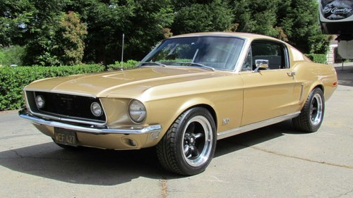 1968 Ford Mustang Fastback Factory GT J code five speed For Sale
