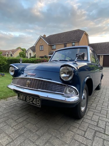 1964 Ford Anglia 105E genuine 2 owner ,immaculate. SOLD
