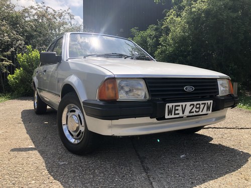 1981 Ford Escort(formerly the property of HRH  Princess of Wales) For Sale by Auction