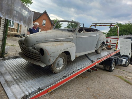 1946 Lhd rare restoration ford deluxe convertible solid !! For Sale
