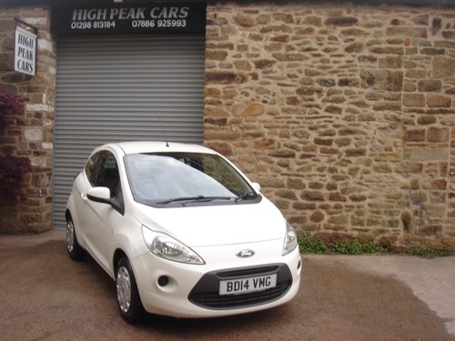 2014 14 FORD KA 1.2 EDGE S/S. 52890 MILES. A/C. £30 RFL. For Sale