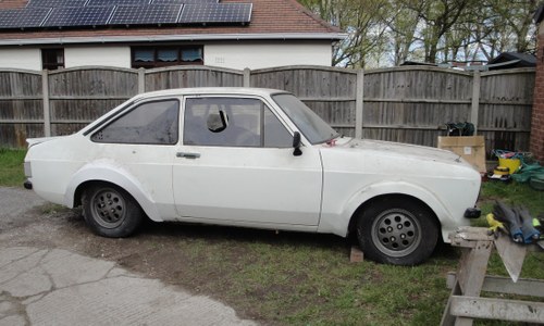 1977 FORD ESCORT MK2 RALLY OR RACE CAR PROJECT For Sale by Auction