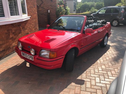 1986 Ford Escort XR3I For Sale