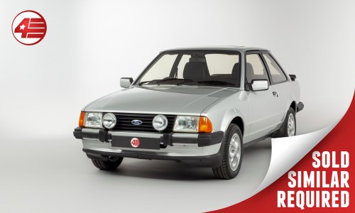 1982 Ford Escort XR3 /// 26k Miles /// Similar Required For Sale
