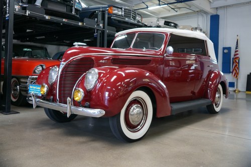 1938 Ford DeLuxe Phaeton 4 dr V8 Convertible SOLD
