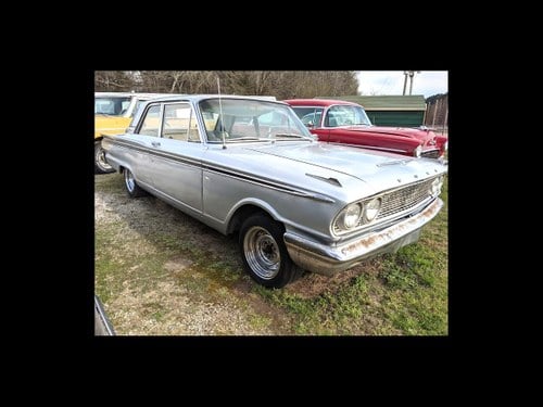 1963 Ford Fairlane 500-6 - Auto Tans New Silver Paint $6.5k For Sale