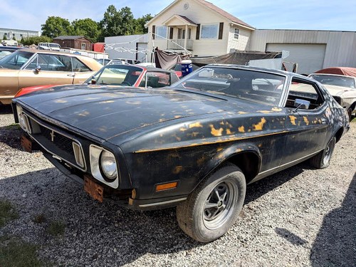 1973 Ford Mustang Coupe Project Black(~)Tan AT $6.5k In vendita