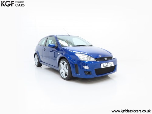 2003 A Pristine Ford Focus RS Mk1 with 4,444 Miles from New SOLD