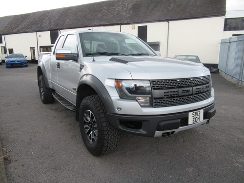 2013 FORD F150 RAPTOR 6.2 LITRE AUTO 4X4 , 39,000 MILES SOLD