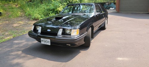 1984 Ford Mustang SVO Turbo 5 Speed 1 of 1388 in Black In vendita