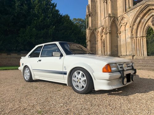 1986 Ford Escort MK3 Series 1 RS Turbo custom low mileage For Sale