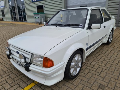 1986 Ford Escort RS Turbo Series 1, Original, 48,500 miles For Sale