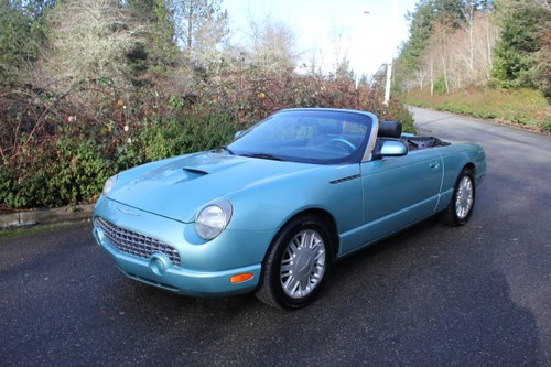 Lot 318- 2002 Ford Thunderbird For Sale by Auction