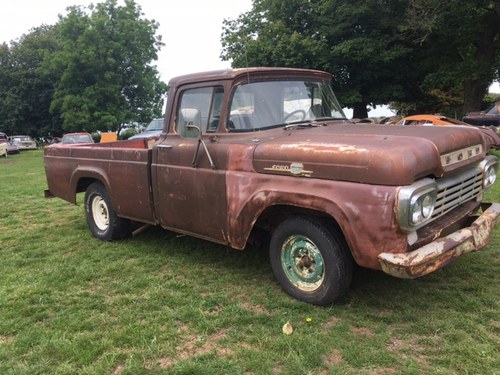 1959 FORD F100 Pickup V8 Truck Hot Rod US Import LHD SOLD