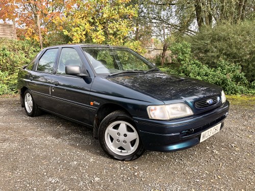 1994 Ford Escort 1.6 Mistral, 1 Owner with FSH SOLD