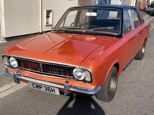 1970 RARE 4 DOOR FORD CORTINA MK2 GT For Sale