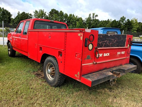 1993 Ford F250 XL service/utility truck 7.3L diesel Project For Sale