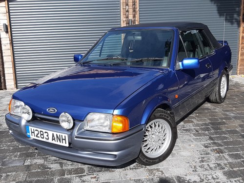 1990 Escort XR3i convertible limited edition For Sale