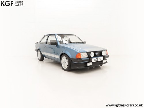 1983 An Astonishing Ford Escort RS1600i with Only 20,062 Miles VENDUTO