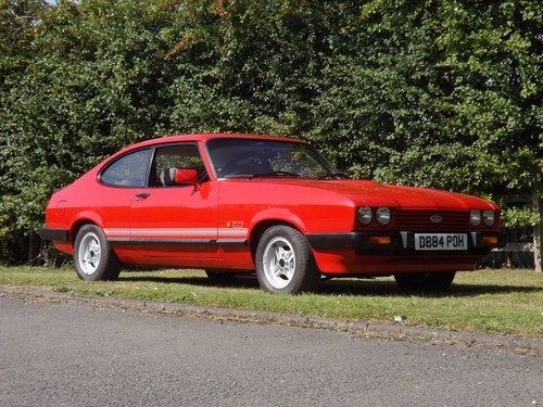1987 Ford Capri 1.6 Laser - Just 26500 miles For Sale by Auction