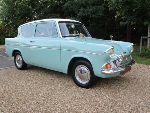 1963 Ford Anglia 105E (Just 38000 Miles From New) SOLD