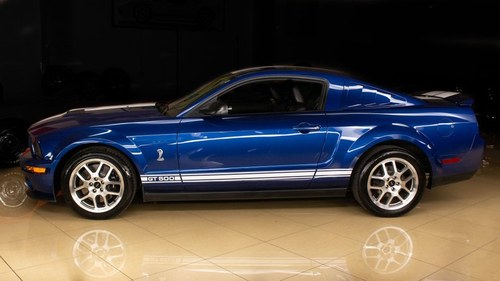 2008 Ford Mustang Shelby GT500 FastBack Clean Blue $41.9k For Sale