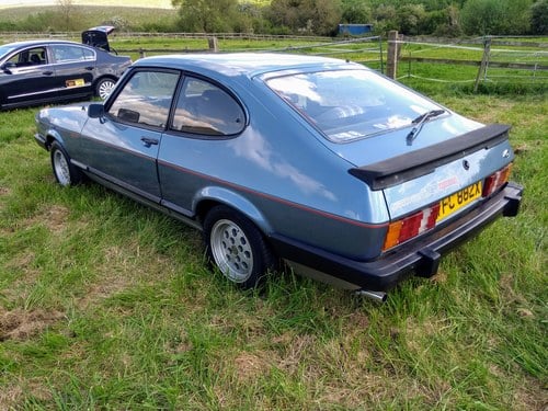 1982 Ford Capri 2.8 Injection (4 speed) for sale. SOLD