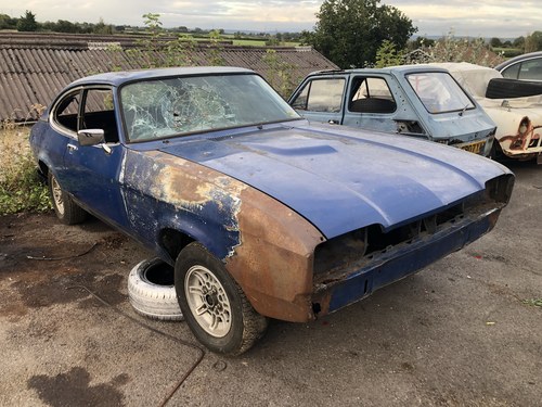 1976 Ford Capri Mk2 2.0 Ghia Rolling Shell Project For Sale