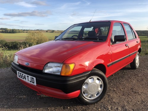 1989 Ford Fiesta 1.1 LX **Just 26,000 Miles From New** SOLD