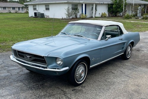 STUNNING LHD FORD MUSTANG 1967. Cabriolet Light Project For Sale