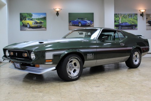 1971 Ford Mustang Mach 1 351-4V V8 Auto - Fully Restored VENDUTO