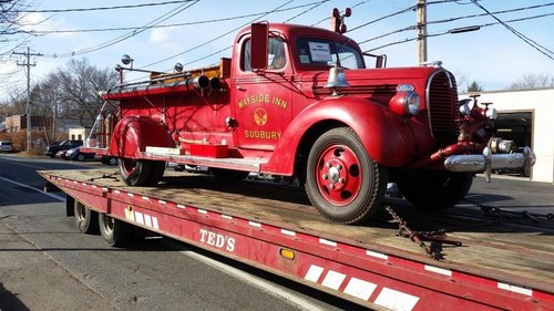 1938 Ford Fire Truck For Sale