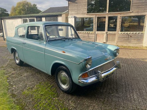 1968 Outstanding Show Quality 33,000 Miles Ford Anglia 105E For Sale