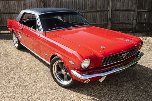 1966 Ford Mustang 332 Cubic Inch Stroker V8 with 5 Speed T5 SOLD
