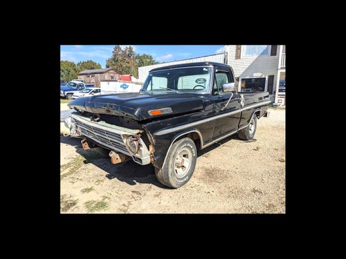 1969 Ford Ranger Pickup Short Bed Pick Up Truck Project $7.5 In vendita