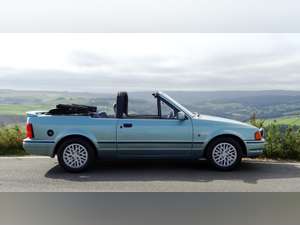 1989 FORD ESCORT XR3i LIMITED EDITION CABRIOLET IN AQUAFOAM BLUE For Sale (picture 9 of 12)