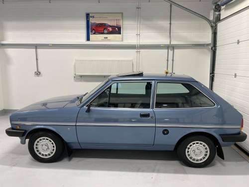 1983 Ford Fiesta 1.3 Ghia 18,000 Miles, One Owner, Full History SOLD