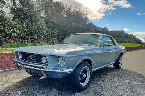 1968 Ford Mustang V8 Auto Silver Blue *SOLD* VENDUTO