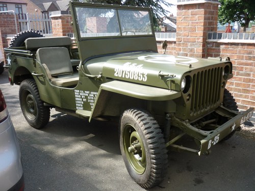 1945 Fully restored Ford GPW For Sale