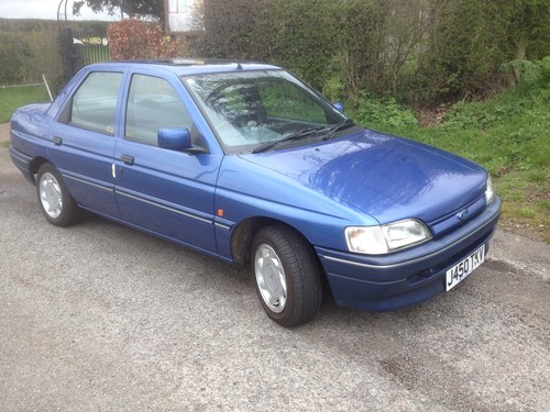 1992 SOLD... Ford Orion 1.4 Encore, 17,000 Genuine Miles VENDUTO