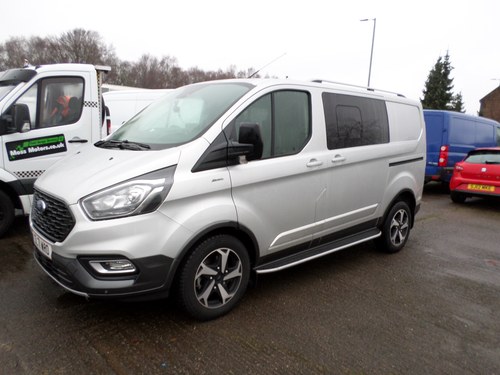 2021 Ford Transit Custom 320 Active 170ps Crew Van Automatic For Sale