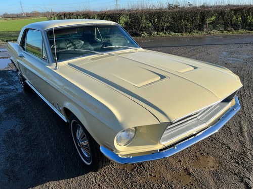 1968 Ford Mustang V8 Auto Meadowlark Yellow PROJECT SOLD