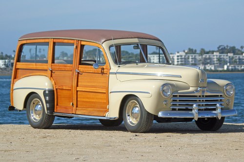 1948 Super Deluxe Woodie Wagon Custom 350 auto low miles In vendita
