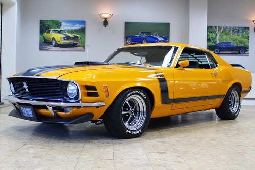1970 Ford Mustang Boss 302 V8 Fastback-Concours Restoration For Sale