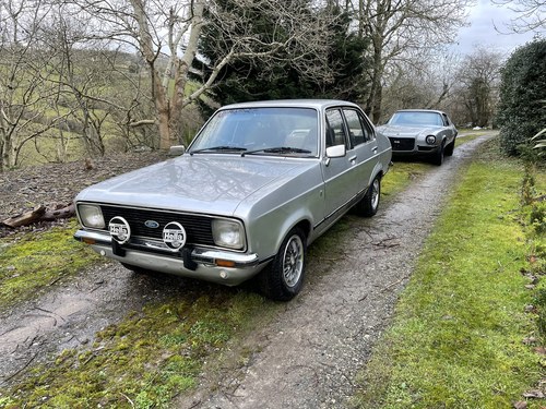 1981 Silver Ford Escort MK2 Manual For Sale
